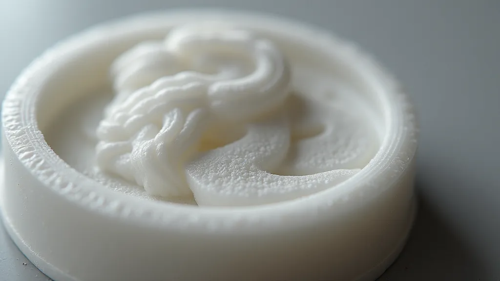 3D printed coin mold with detailed surface