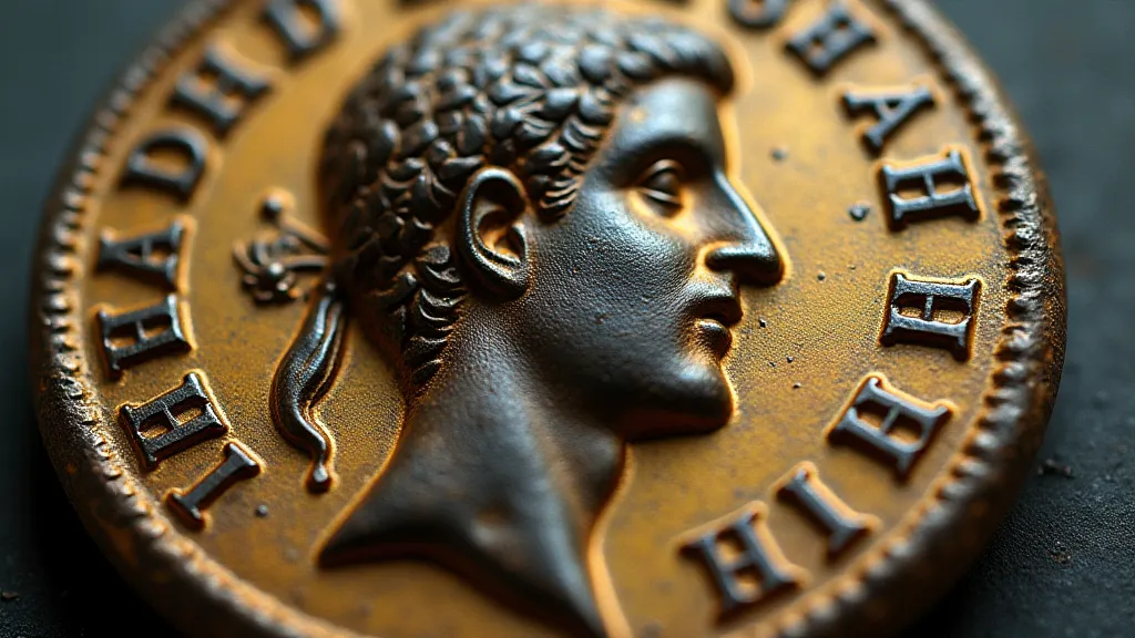 Roman Aureus coin of Vespasian