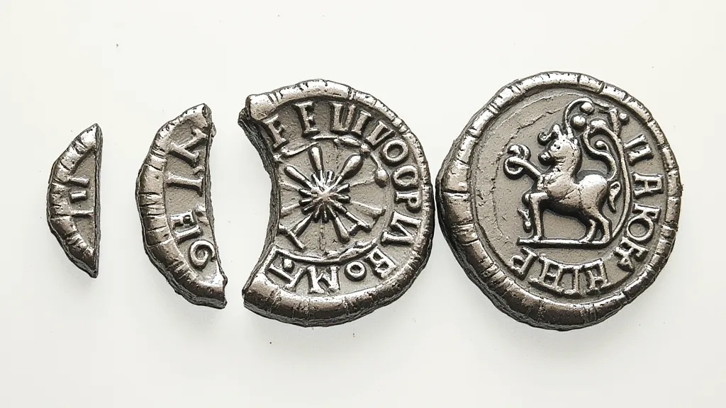Roman coin die with detailed design