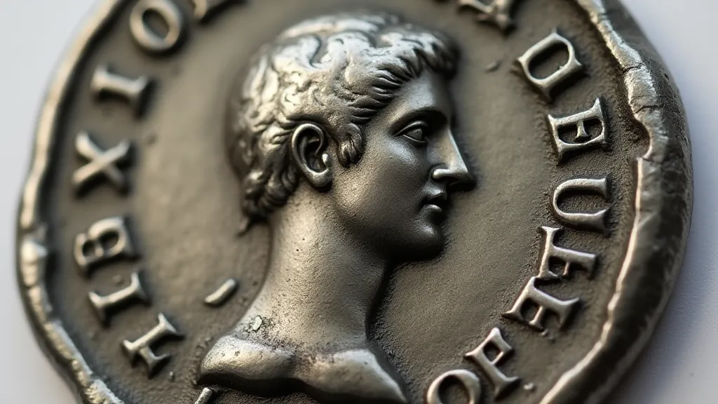 Genuine Roman silver denarius coin details