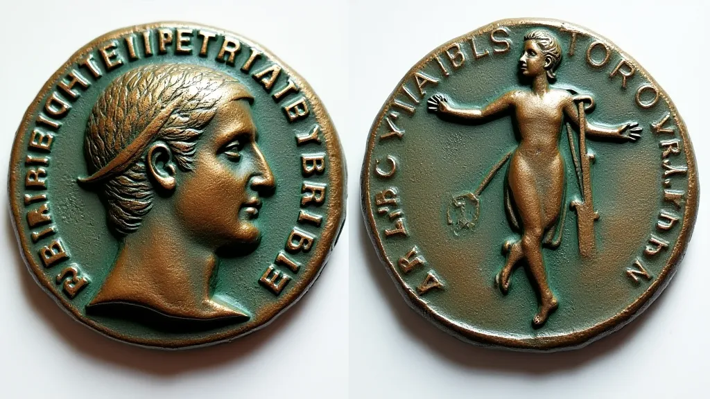 Replica Coin with Patina
