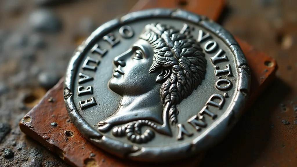 Roman Solidus coin of Constantine